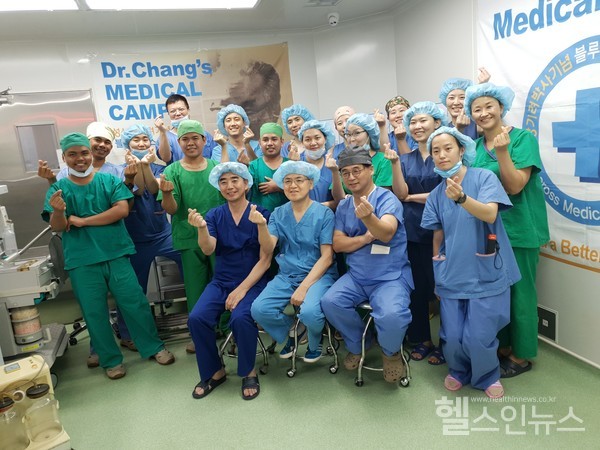 2019년 블루크로스의료봉사단, 캄보디아 바탐방 ‘닥터장수술캠프’