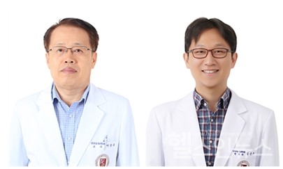 (왼쪽부터) 고려대학교 안암병원 진단검사의학과 이창규, 김근주 교수