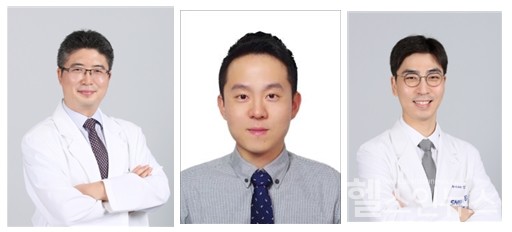 (왼쪽부터) 보라매병원 순환기내과 김학령 교수, 조현승 교수, 임우현 교수
